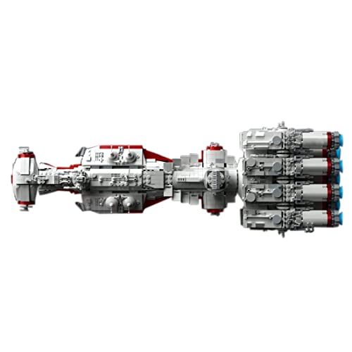 YLPCK Technik Baustein Sternenzerstörer Bauset, Moc Kleine Partikel Interstelllar Tantive IV, 2905+ Klemmbausteine Super… – Bild 3
