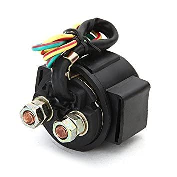 GlobalNiche® Motorcycle Solenoid Starter Motor Relay JDQ-7 forFor HondaKawasaki One Piece
