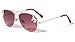 Kids Unicorn Aviator Sunglasses K1129 (Gold/Red)