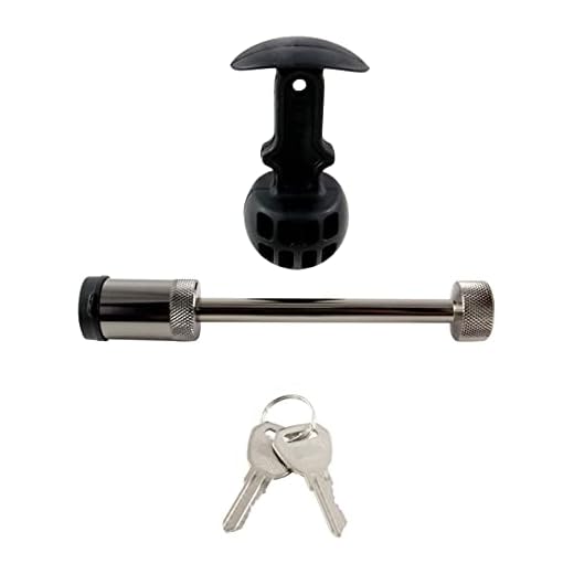 Knott Original Steckschloss KS 35/25 / 30 / inkl. SafetyBall Diebstahlsicherung für Antischlingerkupplung Sicherheitskupplung Schloss 210174.001 210174001 auch für WS 3000 ab 2003 & iSC Alko