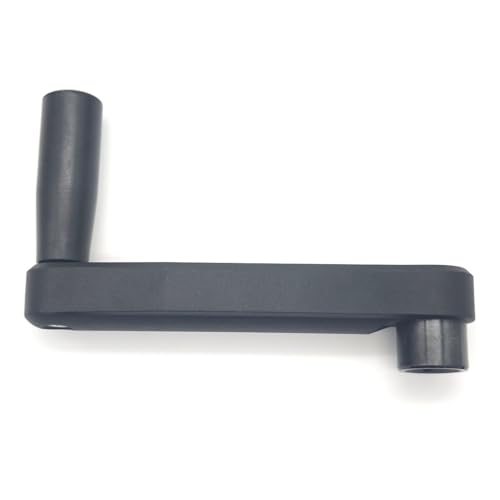 Image of 6.3inch Nylon Foldable Crank Handle Hidden Style Drill Press Revolving Handle with Round or Square Installation Hole for Industry Lathe Milling Grinding Machine (Square Hole 16x16x160)