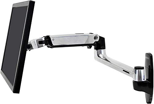 Ergotron LX Wall Mount LCD Arm 81,3 cm (32") Noir - Supports muraux d'écrans Plats (9,1 kg, 81,3 cm (32"), 75 x 75 mm, 100 x 100 mm, Noir)