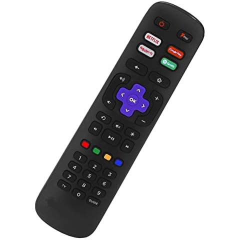Replacement Remote Control for R43B7120UK R50B7120UK R55B7120UK R65B7120UK Hisense Roku TV B7120 Cover