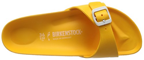 Image of Birkenstock Women's Clogs and Mules, Yellow (Scuba Yellow), 7.5 UK