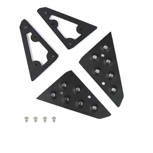 Repose-pieds XADV 750 fini les pieds qui glissent en moto noir