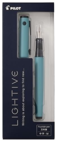 Pilot PFLT1TQM PILOT Retive Fountain Pen, Medium Point, Turquoise