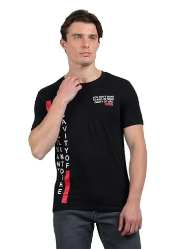 Image of Dollar Pack of 1 Cotton Printed Men Tshirt