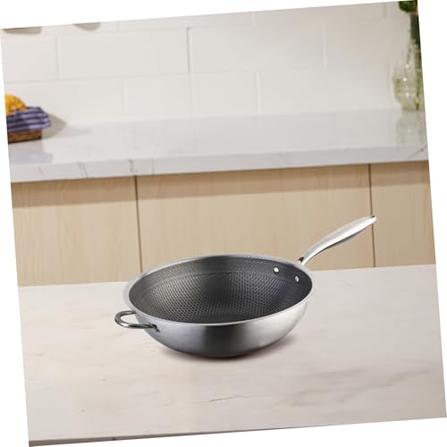 Wok de Acero Inoxidable con Mangos Removibles miniatura 6