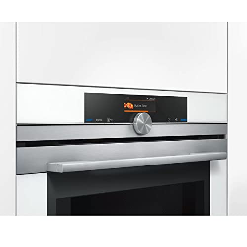 Siemens iQ700 Einbaubackofen mit Mikrowellenfunktion weiß (Weiß) – Bild 4