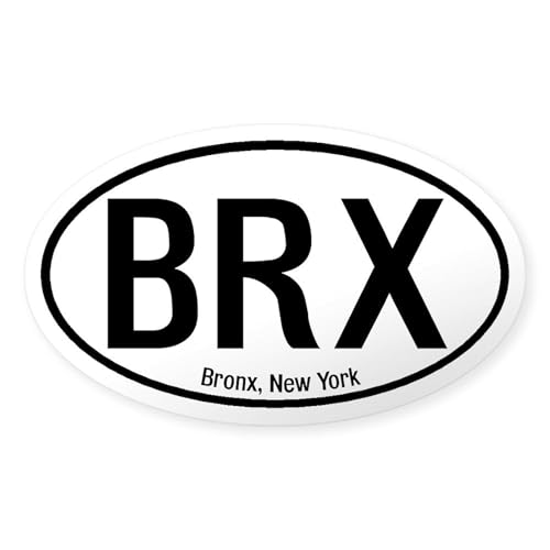 CafePress Bronx, New York Oval Sticker Oval Car Bumper Sticker