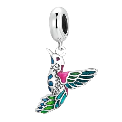 Fabrication de bijoux DIY avec ce charme oiseau en argenté sterling 925