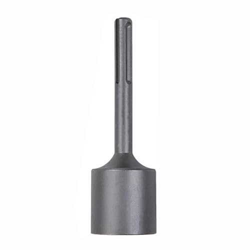 SDS Max Shank T-Post Driver, Metal Stake Driver, Ground Rod Driver Adapter Bits for SDS Max Rotary Hammer Drill Tool for T Posts, Fence Posts, 2 Inch Diameter Head