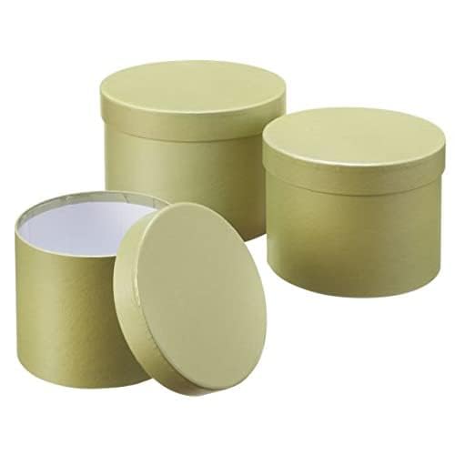 Oasis Paper Gift Box Empty, Decorative, Reusable, Multipurpose Birthday, Anniversary, Wedding, Return Gifts Hamper Packaging (Set of 3) Round Macaroon Sage Green (B0DCB95BWD) Amazon Price History, Amazon Price Tracker
