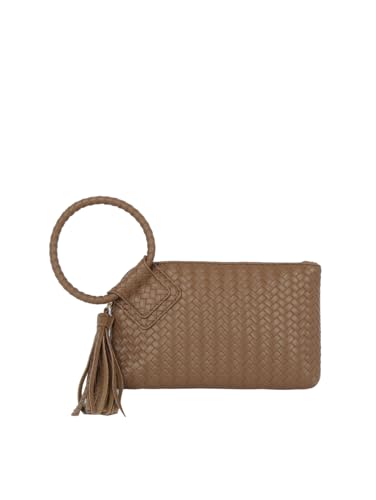Image of Womens Clutch Purse Wristlet Wallet Evening w /Hand Strap Casual Formal Vegan Leather - Metro Muse