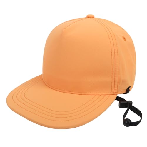 2024 Spring and Child's Sunhat Baseball Caps for Boy and Girls Outdoor Waterproof Windproof Rope Duck Tongue Red