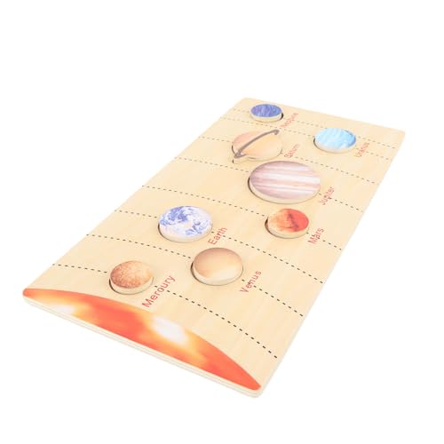 Tablero de solar Chrees rompecabezas de madera educativo para regalar 2