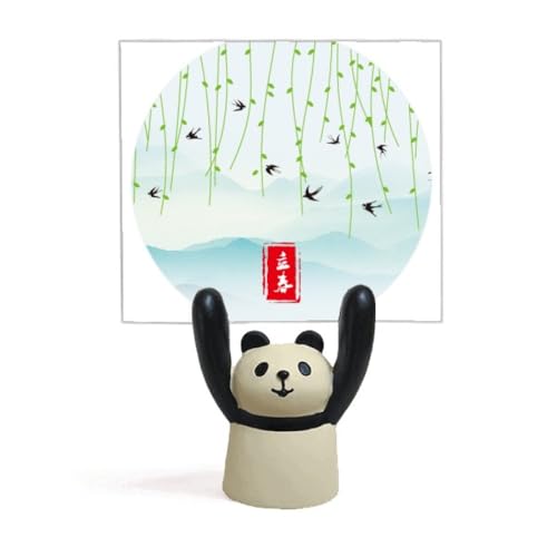 Support solaire pour mémo sp Begins Twenty Four motif panda pour bureau
