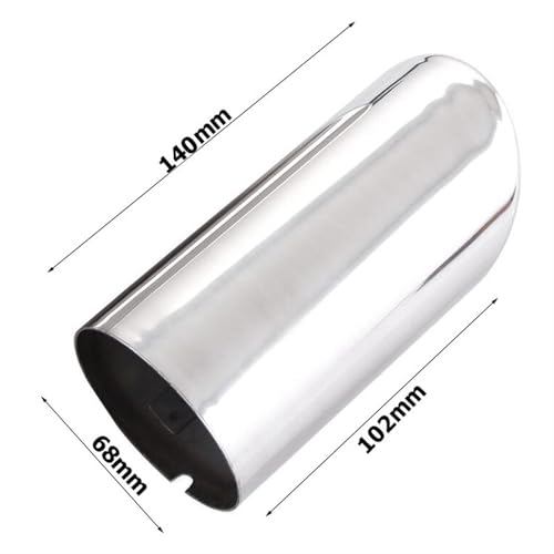 Embouts de silencieux d'échappement finition miroir pour Scirocco - 5