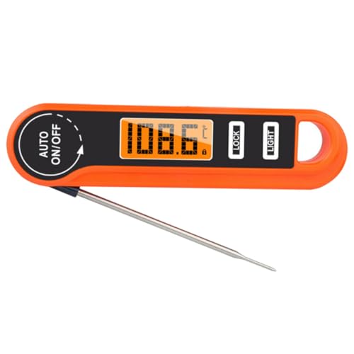折りたたみ式 温計 肉温計 大画面表示 簡 作 速 定 に 適 で 正確な