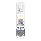 INSECT ECRAN - Spray Anti -Moustiques - Protection contre les piqures de moustiques - Moustiques tigres & tiques - Peau - 50% DEET - Fabriqué en France- Format pocket- 50ml