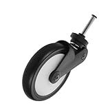 HAMPPLIES Kinderwagenräder Lauflernwagen Ersatzräder Kinderwagenzubehör Lauflernwagenräder Ersatz Lauflernwagen Ersatzräder Leise Lenkrollen Ersatzteile Metall