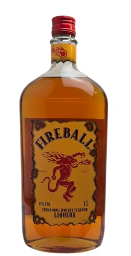 Fireball RED HOT Liqueur with Cinnamon & Whisky 1,0 Liter