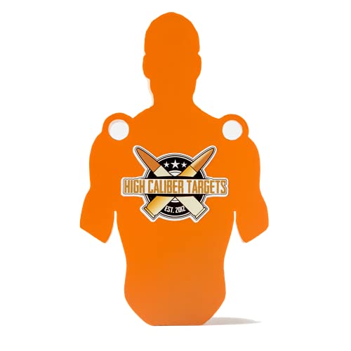 High Caliber A36 Mild Steel 1/4 inch Targets - for Precision Practice(12x20 Inch Target - 1 Count, Slaymaker)