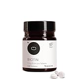 Medicom – Biotin 5.000 µg, Nahrungsergänzungsmittel für Haare, Haut und Nägel, unterstützt den Energiestoffwechsel und das Nervensystem, vegan, gluten- und laktosefrei – 120 Tabletten