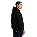 Milltex Men Oversized Pullover Hoodies – Heavyweight 280 GSM CVC Fleece Sweatshirt with Kangaroo Pocket, Relaxed Fit Drop Shoulder Hoodie for Streetwear, Printing & Embroidery Blanks Black
