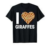 I Love Giraffes Cute Giraffe Lovers Apparel