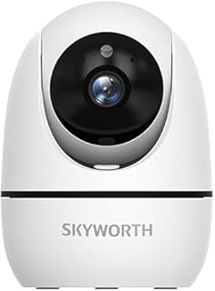 كاميرا مراقبة Skywo.rth H30P – واي فاي داخلي – رؤية ليلية – تتبع ذكي للحركة – صوت ثنائي الاتجاه – جودة FHD – دعم الهاتف والتطبيق – كاميرا أمن منزلي ذكية
