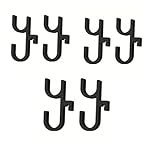 Universal Car Umbrella Holder - 6 Pack Waterproof Trunk Hooks, No-Drill Installation Drip-Free Storage Organizer for Cars, SUVs, Trucks