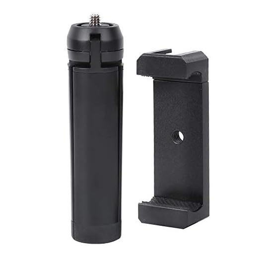 Tripé de mesa, tripé de metal para celular para microfone para porta de sapata fria