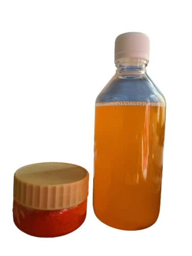 Image of Shree Sukt Creation Hanumanji Original Sindoor and Chameli /Jasmine Oil for Pooja Religious Ceremonies (100ml Oil+ 100 gm sindur) (PACK OF 1)
