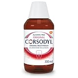 Corsodyl Prevents gum disease & Bleeding Gum Treatment, Medicated Antibacterial Mouthwash, Original Alcohol Free, 300 ml