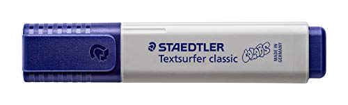 Staedtler 364 C820. Rotulador fluorescente Textsurfer Classic. Marcador de color gris claro, Pack de 10