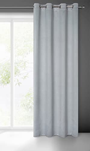 Eurofirany CARLO Extra Long Blackout Curtain with Eyelets, 1 Unit, Heavy 340g/m², Thermal Insulating Curtain, Opaque - Image 2