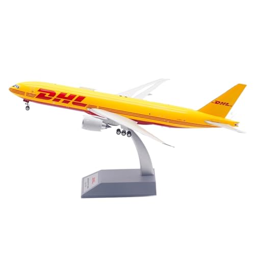 Réplica de aviones Boeing B777-F maqueta de avión de simulación coleccionable escala 1:200 DHL