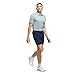 adidas Men's Allover Print Polo Shirt, Wonder Blue F23/Silver Green S23, Large