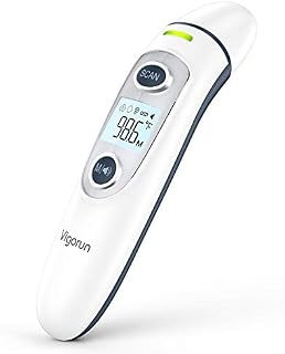 Vigorun Ear and Forehead Thermometer for Adults, Babies, Kids, Accurate LCD Digital Infrared