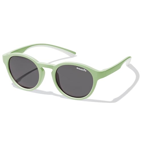 Mausito Sonnenbrille Kinder 3-6 Jahre UV400 & Kategorie 3 Gläser | Flexible Bügel aus TPEE & Polycarbonat | Europäisches Design