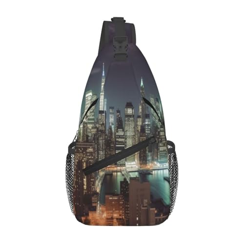 Bolso cruzado para hombre tipo bandolera negro