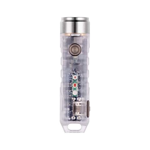 (Upgraded) RovyVon Aurora A8 Flashlight with Red Amber Yellow Side Light, Idea as a Gift Cover