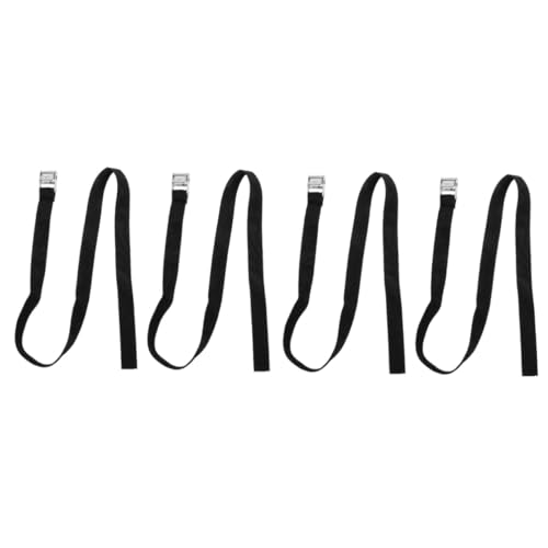 Yardwe 4 Pcs Strap Fixing Strap Luggage Rack Kayak Cars Fitness Equipment Strap Car Roof Luggage Carrier Surfboard Ankle Strap Luggage Packaging Belt Luggage Bundling Belt Cam
