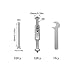 Rrina 10Pcs 86 Type Wall Box Repair Tool Electrical Light Switch Socket Junction Stash Bottom Boxes Repairer Cassette Embedded Installation Maintenance Support Rod