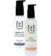 Teenology Face Cleanser and Moisturizer Bundle (Save 20%) - Avoid Breakouts Caused by Harmful Oil...