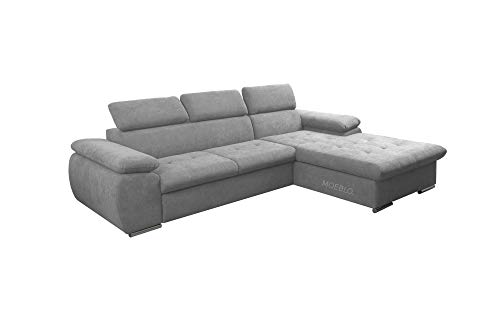 mb-moebel Ecksofa mit Schlaffunktion Eckcouch mit Bettkasten Sofa Couch...