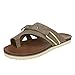 Dasongff Rome Tong Sandale Plateforme à Femme Été Confortable Romaines Nu-Pieds Femmes Confort Flip Flop Sandales Corde de Plage Jeune Filles Sandale Slip-on Orteil Séparateur Nu Pieds