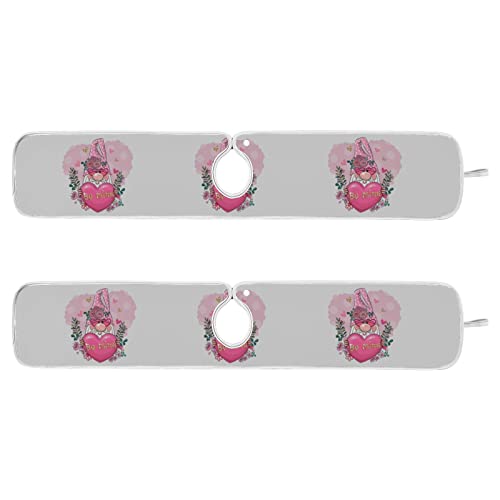 Valentine Be Mine �s���N�m�[�� �s���N�n�[�g�A�ԁA�΂̗t 2�� �֌��z���}�b�g �L�b�`�� �o�X���[�� �֌��p �z���}�C�N���t�@�C�o�[�p�b�h ���؂�}�b�g �J�E���^�[�g�b�v�v���e�N�^�[ 30 x 5�C���`