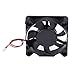 Czarny mały wentylator chłodzący silnik, 5v-7v plastikowy, wysokowydajny silnik Rc, rozpraszanie ciepła, wentylator prądu stałego, niskoszumowy grzejnik, odpowiedni (#1. 50 * 50mm / 2.0 * 2.0in)
